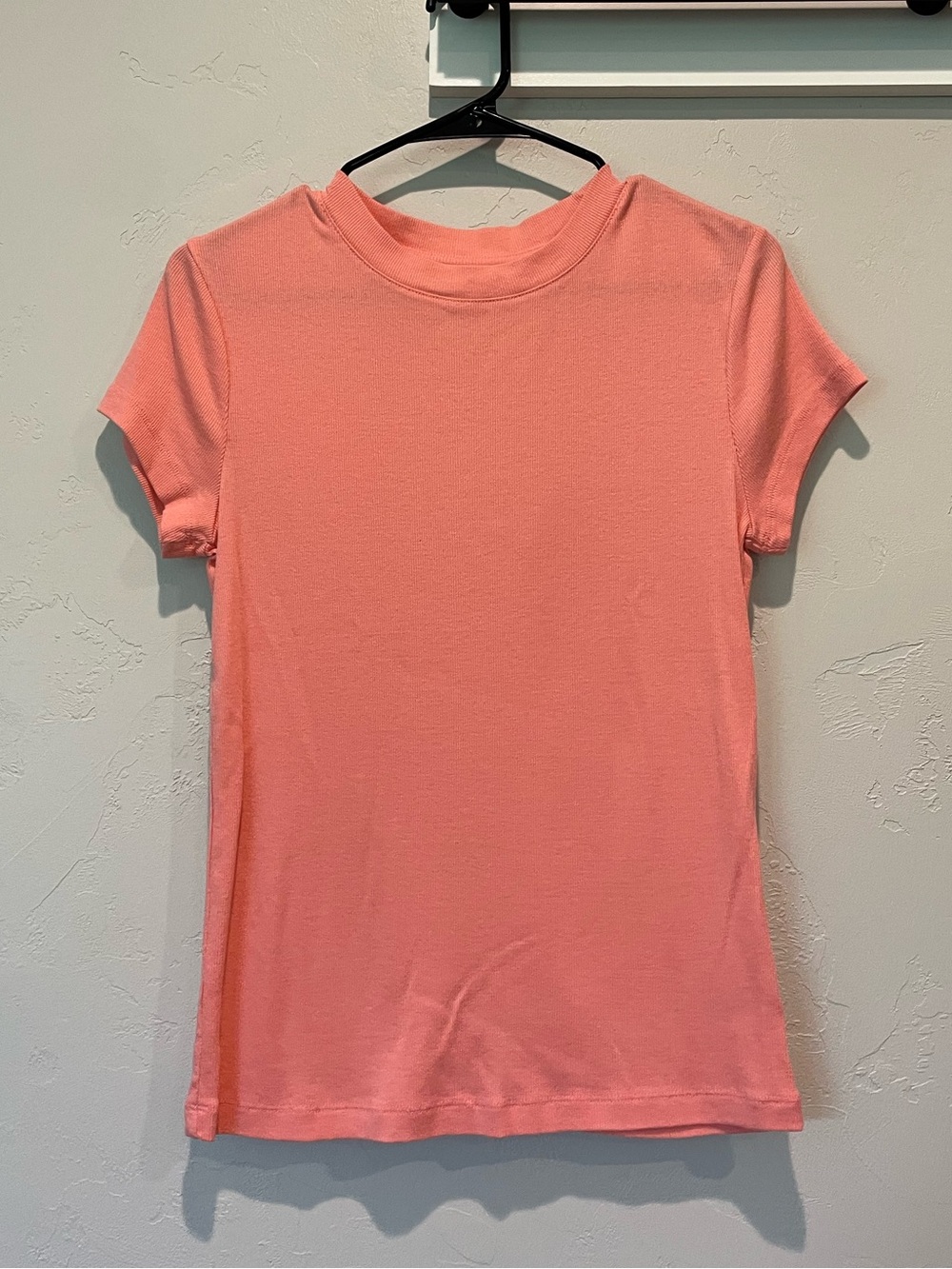 NWOT A New Day Women’s Ribbed Tshirt Pink/Coral